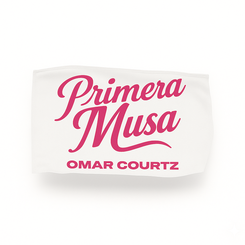 Bandera “Primera Musa Tour” White | Fan Flag Oficial